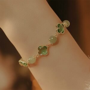 Designer Clover Bracelet – Luxury Four-Leaf Clover Jewelry for Elegance & Good Fortune