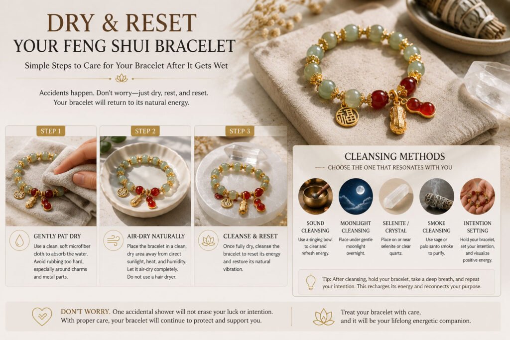 dry reset feng shui bracelet